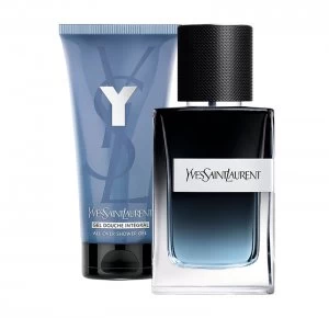 Image of Yves Saint Laurent Y Gift Set 60ml Eau de Toilette + 50ml Shower Gel