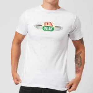Image of Friends Central Perk Mens T-Shirt - White - M