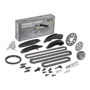 Image of HEPU Timing Chain Kit 21-0421 BMW,TOYOTA,MINI,3 Touring (E91),3 Limousine (E90),5 Limousine (E60),5 Touring (E61),5 Touring (F11),1 Schragheck (E87)