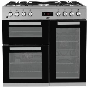 Image of Beko KDVF90X Dual Fuel Range Cooker