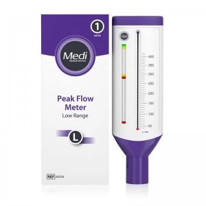 Image of Medi Peak Flow Meter Low Range 1 Meter