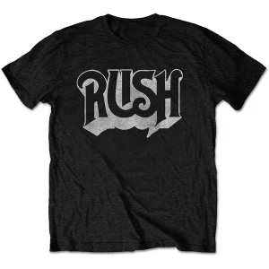 Image of Rush - Logo Mens Small T-Shirt - Black