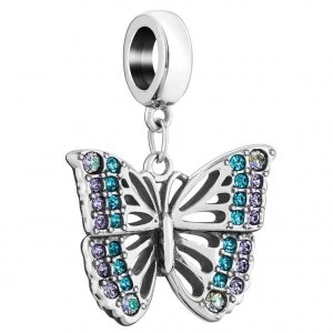 Image of Chamilia Rainforest Butterfly Charm with Swarovski Crystal