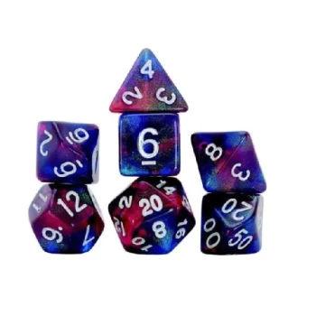 Image of Summer Berries Polyhedral Dice Set - Sirius Dice
