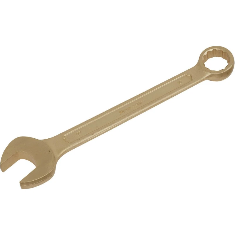 Image of Loops 27mm Non-Sparking Combination Spanner - Open-End & 12-Point WallDrive Ring Multi