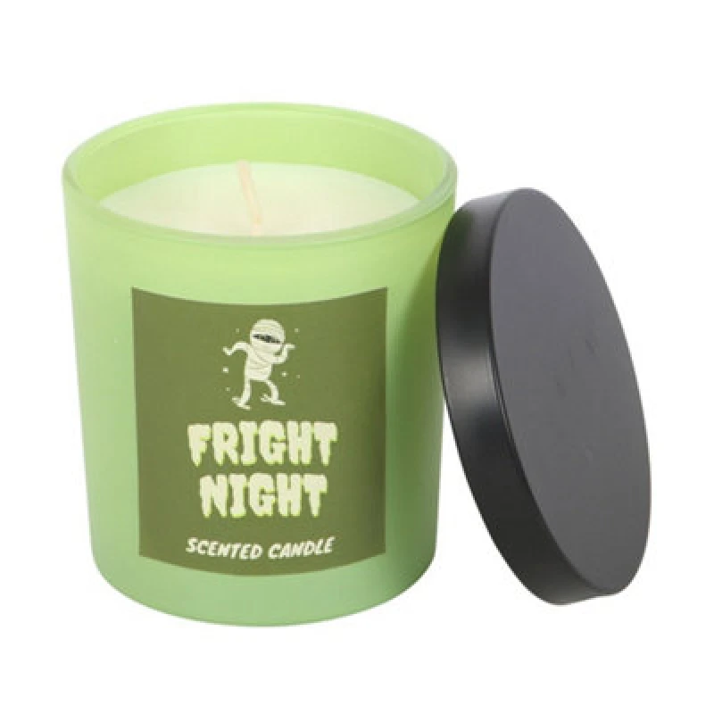 Image of Something Different Something Different Fright Night Lime And Ginger Candle in Light Green Light Green One Size Unisex 5063852075713