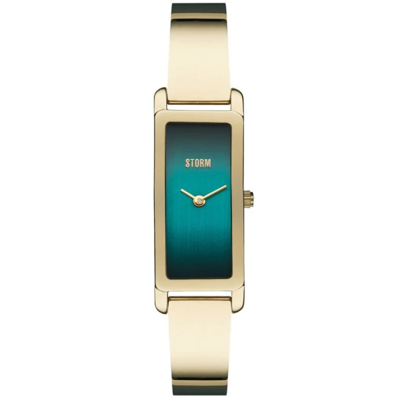 Image of STORM 47546/GD/T LAILA GOLD TEAL (17mm) Teal Green Dial / Watch