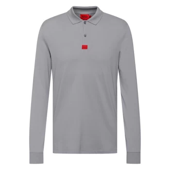 Image of Hugo Deresolo Polo Shirt - Silver
