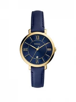Image of Fossil Blue 'Jacqueline' Classical Watch - ES5023