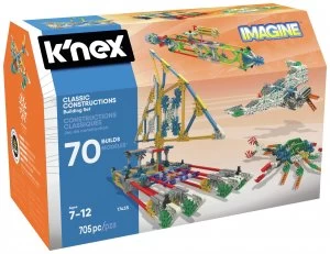 Image of KNEX Classic Constructions 70 Model Building Set.