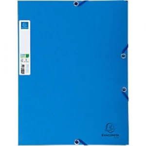 Image of Exacompta Clean Safe Elasticated Folders A4 Pack of 5 56122E