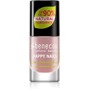 Image of Benecos Happy Nails Nourishing Nail Varnish Shade You-nique 5 ml