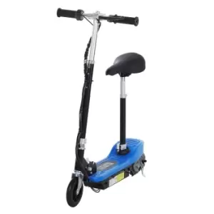 Image of HOMCOM Kids Foldable Electric E-Scooter 120W w/ Brake Kickstand, Blue