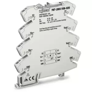 Image of WAGO 787-2861/108-020 Single Channel 24VDC 1-8A Electronic Circuit...