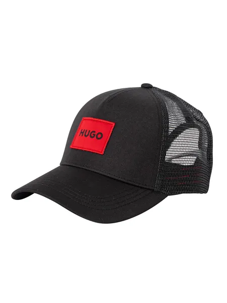 Image of HUGO Kody Mesh Cap Black One Size