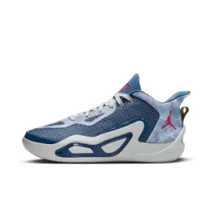 Image of jordan TATUM 1 GS, STONE Blue/UNIVERSITY RED-MYSTIC NAVY