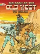 Image of big book of the old west to color