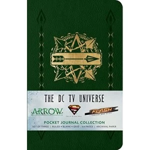 Image of The DC TV Universe Pocket Journal Collection Notebook / blank book 2017