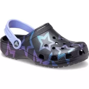 Image of Crocs Girls Kids Classic Disco Dance Party Lightweight Clogs UK Size 2 (EU 33-34)