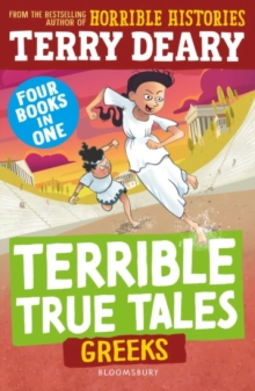Image of Terrible True Tales: Greeks : From the author of Horrible Histories, perfect for 7+ Paperback / softback