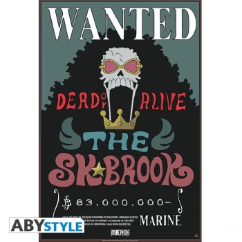 Image of One Piece - Wanted Brook New Small Poster