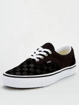 Image of Vans Era Debossed Checkerboard , White/Multi, Size 4, Women