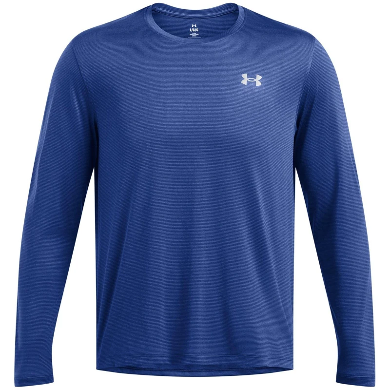 Image of Under Armour LAUNCH LONGSLEEVE - Blue Blue S