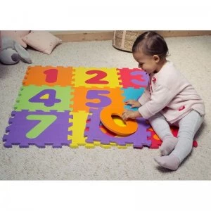 Image of Darpeje Numbers Floor Mat Puzzle with 9 Pieces