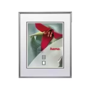 Image of Hama Sevilla Décor Plastic Frame Silver Matt 13 x 18 cm
