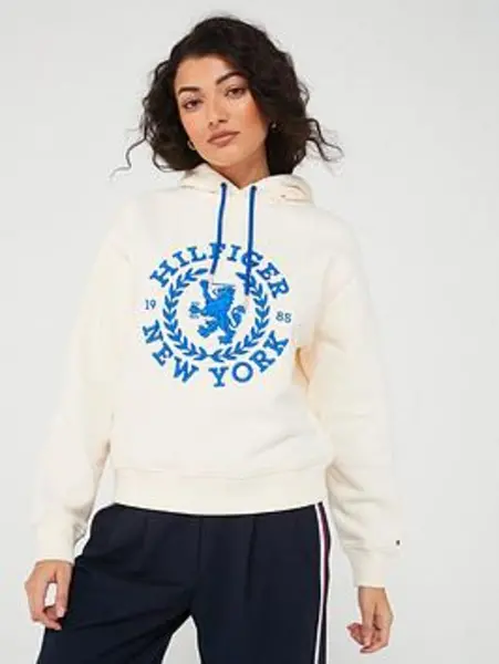 Image of Tommy Hilfiger REG CREST HOODIE - Size 16