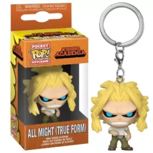 Image of My Hero Academia All Might Weakened State Pop! Keychain