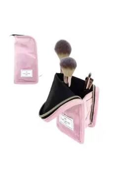 Image of Pink Velvet Brush Case