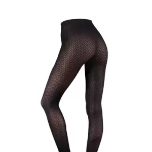 Image of Couture Womens/Ladies Ultimates Tights (1 Pair) (Large) (Barely Black - Catherine)