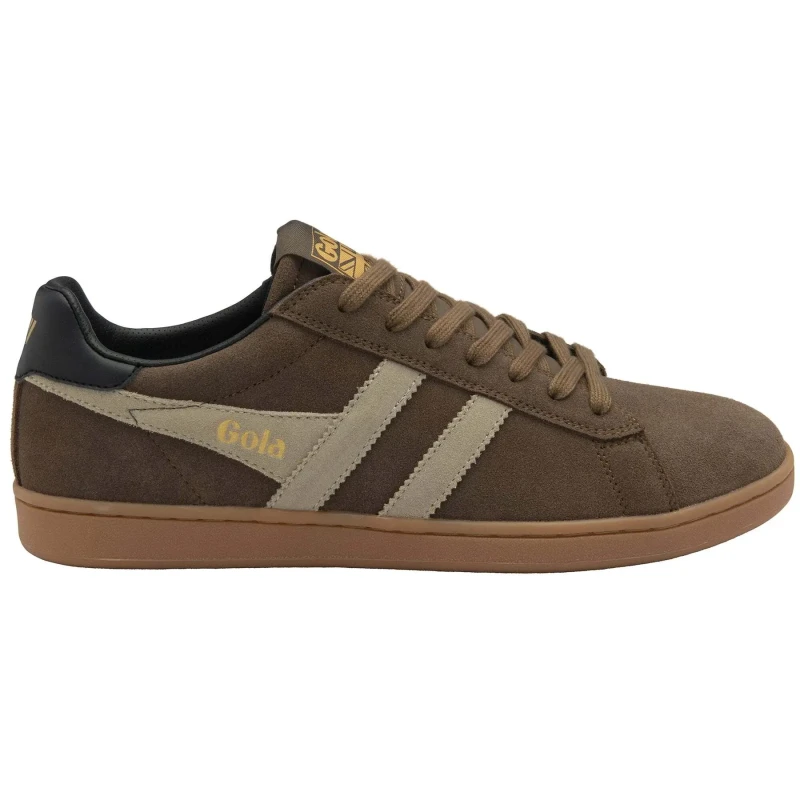 Image of Gola Laced suede trainers Gola Equipe II Suede Bleu Unisex 45