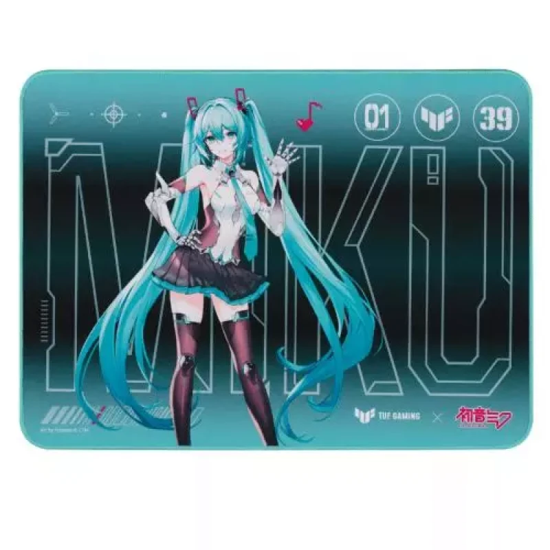 Image of Asus ASUS TUF Gaming P1 Hatsune Miku Edition Gaming mouse pad Turquoise 90MP04C0-BPUA00