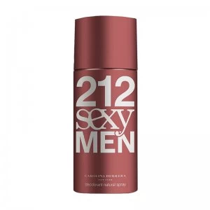 Image of Carolina Herrera 212 Sexy Men Deodorant Spray 150ml