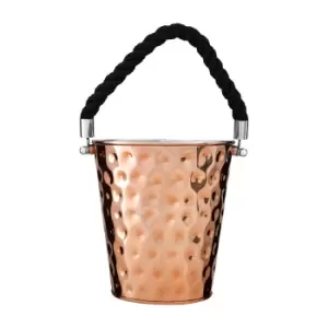 Image of Medium Party Bucket in Copper Hammered Effect