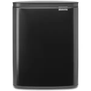 Image of Brabantia Bo Waste Bin 12 Litre Matt Black
