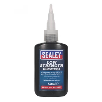 Image of Sealey SCS222S Thread Lock Low Strength 50ml