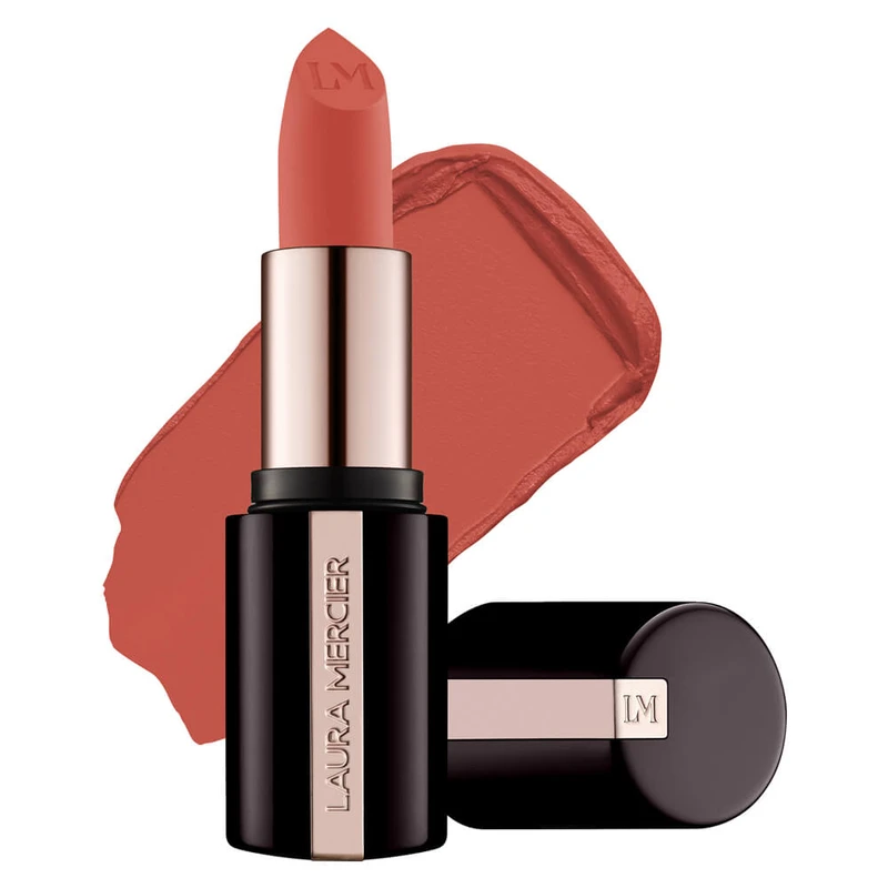 Image of Laura Mercier Caviar Smoothing Matte Lipstick 3.4g (Various Shades) - 888 Coral Velour