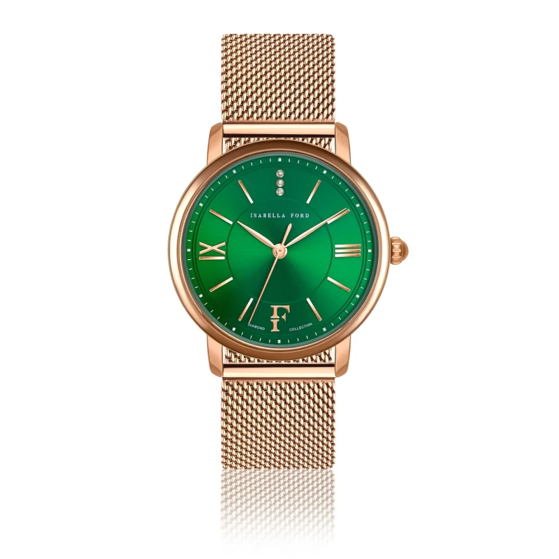 Image of Isabella Ford Womens mesh watch Isabella Ford Monroe Dore Female 36 mm