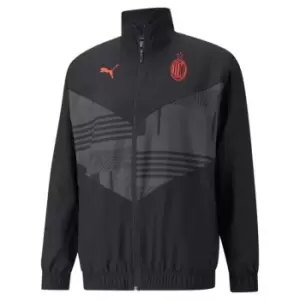 Image of Puma AC Milan Pre Match Jacket Mens - Black