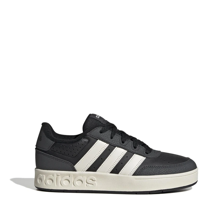 Image of adidas Breakbase Shoes Kids Blck/Wt/Crbn male 5 (38)