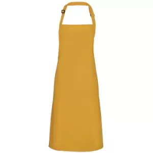 Image of Premier Colours Bib Apron / Workwear (Pack of 2) (One Size) (Mustard)