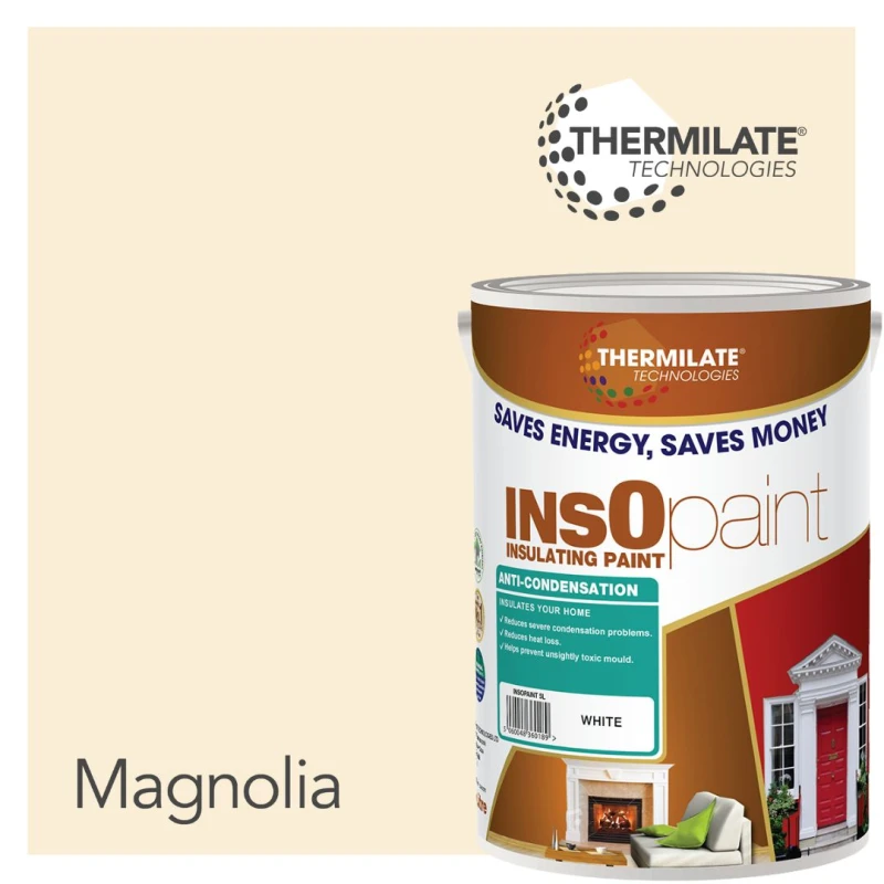 Image of THERMILATE TECHNOLOGIES Anti Condensation Paint - 5L in Londons Magnolia Londons Magnolia Unisex 5L