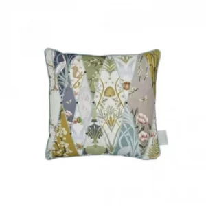 Image of The Chateau Museum Wallpaper Filled Cushion