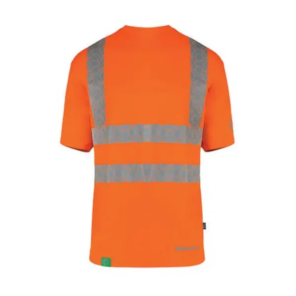 Image of Beeswift Envirowear Beeswift Envirowear High Visibility Short Sleeve T-Shirt Orange L EWCTSORL