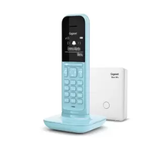 Image of Gigaset CL390A Analog/DECT telephone Blue