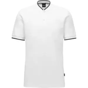 Image of Boss Pratt Polo Shirt Mens - White