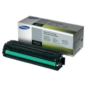 Image of Samsung CLT-Y504S Yellow Laser Toner Ink Cartridge